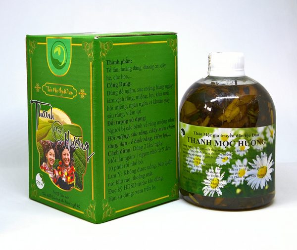 [HCM][Chính Hãng] Nước Súc Miệng Thanh Mộc Hương - 500ml