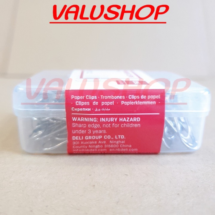 Kẹp giấy 29mm Deli 0024 - 0025