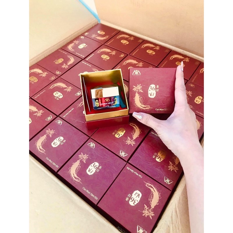 Cao Mụn Sâm Đỏ 15g Chính Hãng Mee Organic