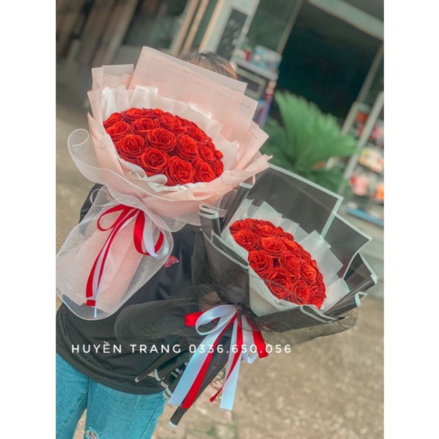 BÓ HOA HỒNG SÁP NHŨ 20 Bông