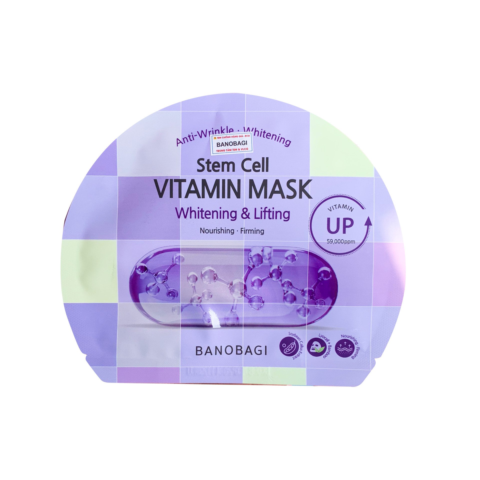Combo 10 miếng mặt nạ banobagi vitamin mask stem cell mẫu mới 2022
