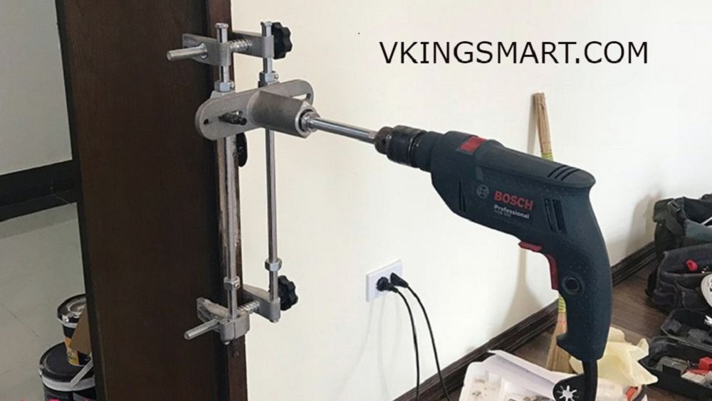 Bộ Dụng Cụ Phay Lỗ Khoá Cửa
