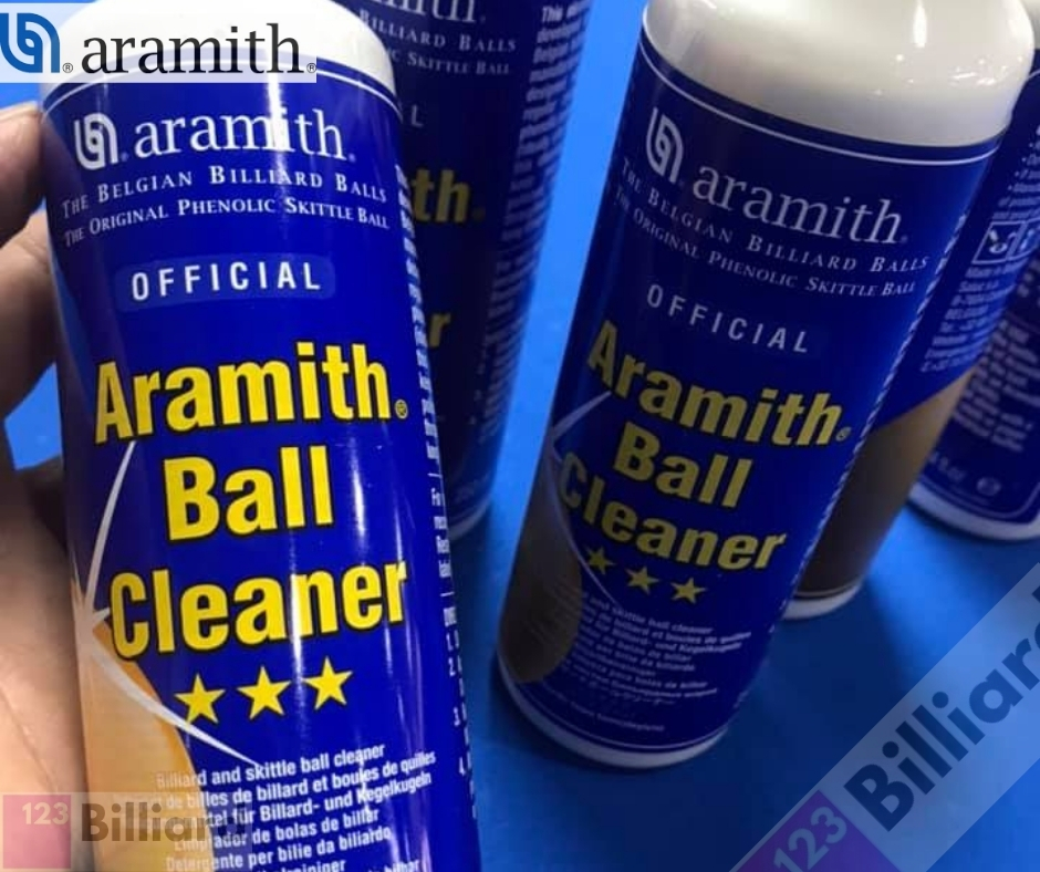 [SIÊU THỊ BIDA] Sữa lau bi Aramith Ball Cleaner chai 250ml [VỆ SINH BI]