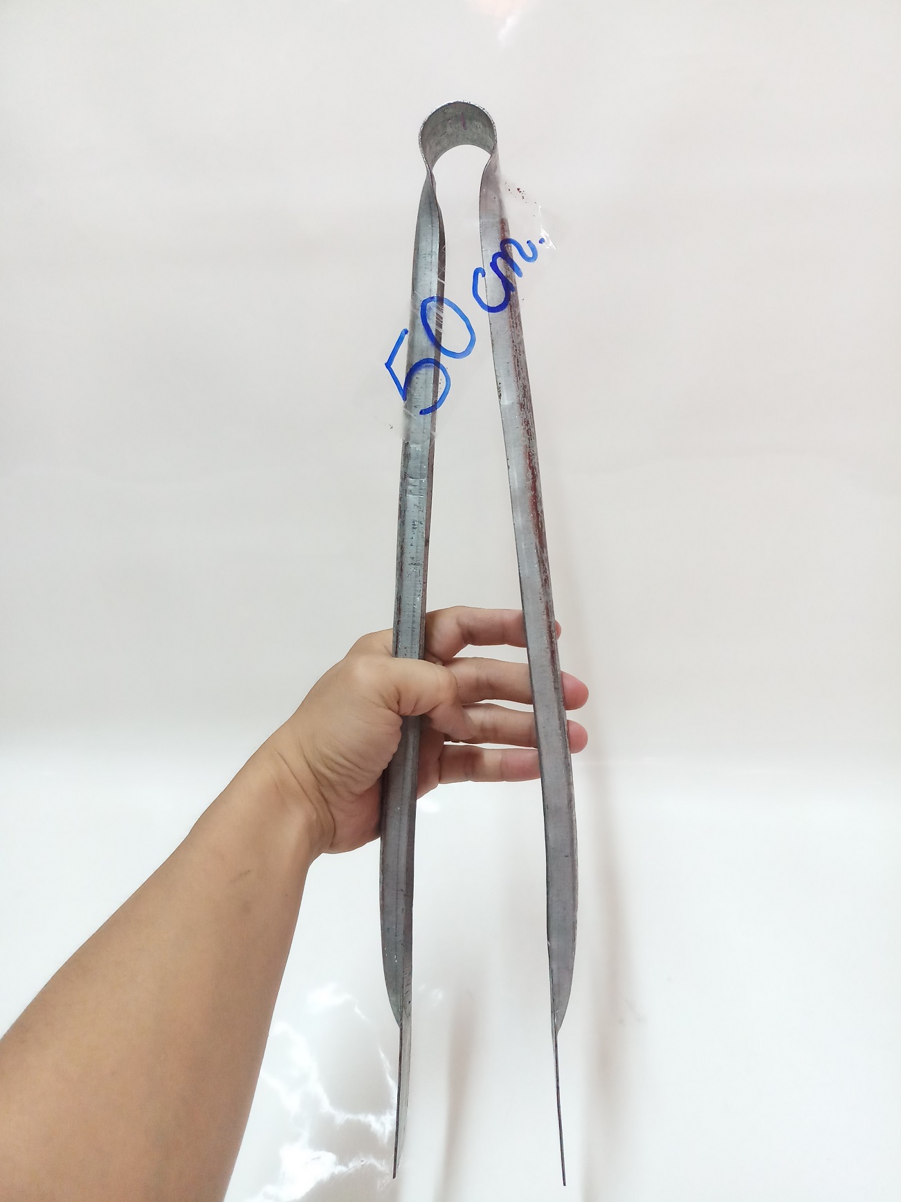 CÂY KẸP GẮP THAN CỦI THÉP CÁN DÀI 51CM.