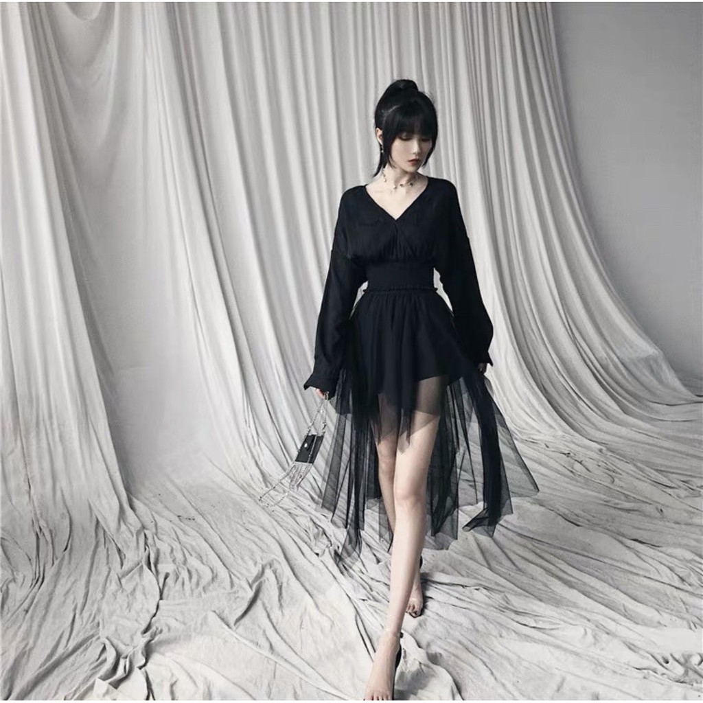 chân váy lưới dáng đuôi tôm siêu hot hit cực xinh xinh