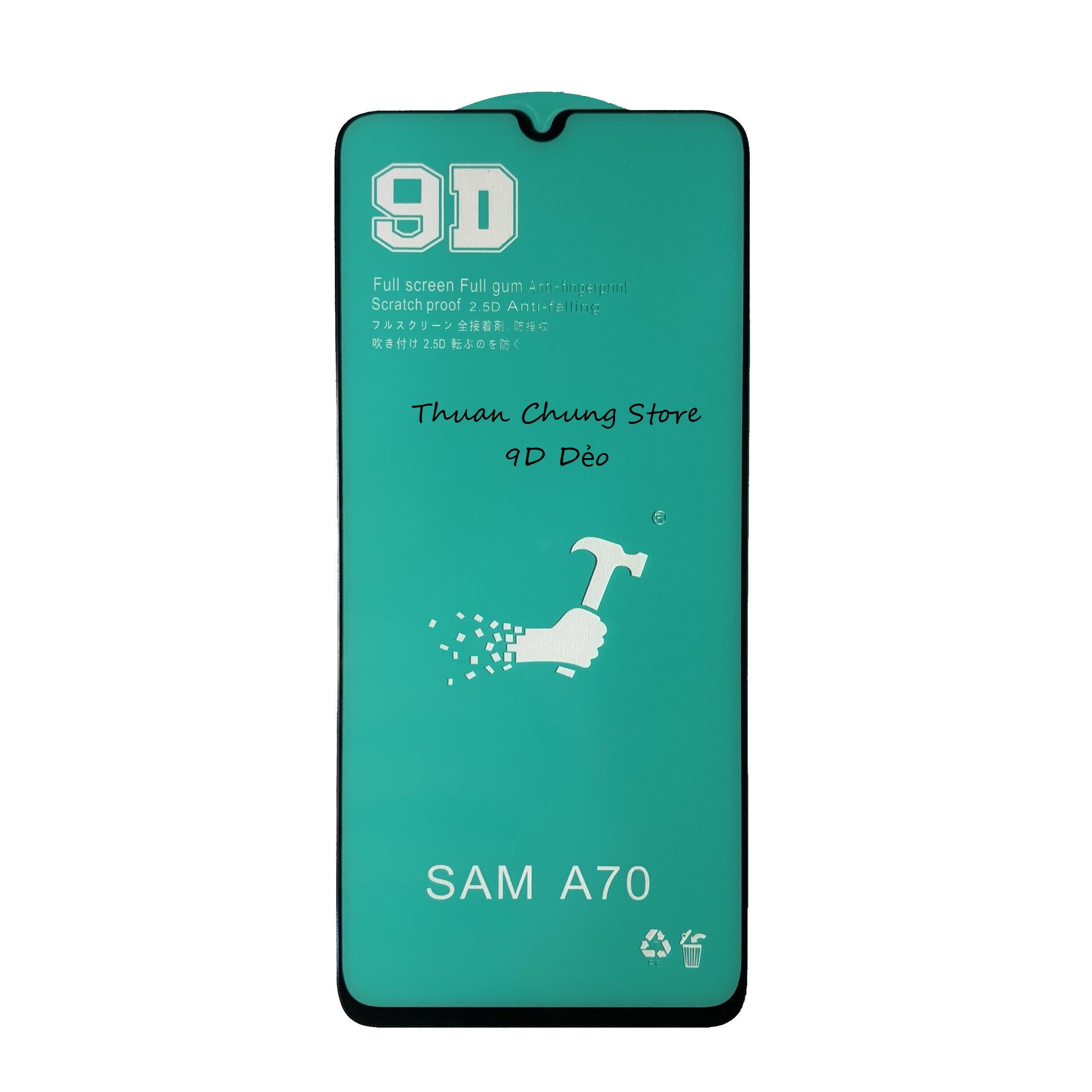 Kính cường lực 9d dẻo full màn hình samsung a70-note8-note9-note10-note10plus- note20ultra-s10-s1-plus-s21ultra