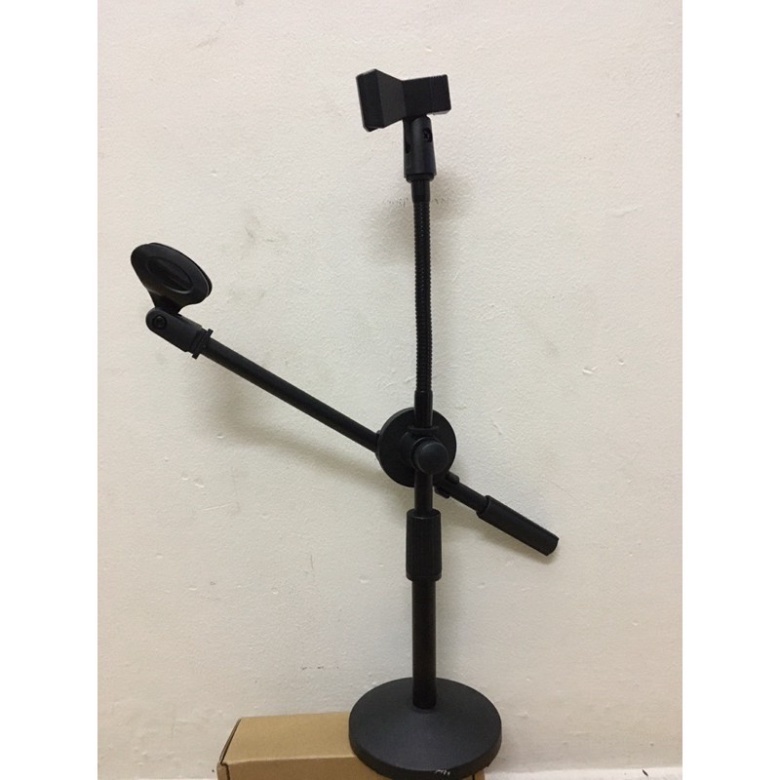TS-10 desktop stand microphone holder
