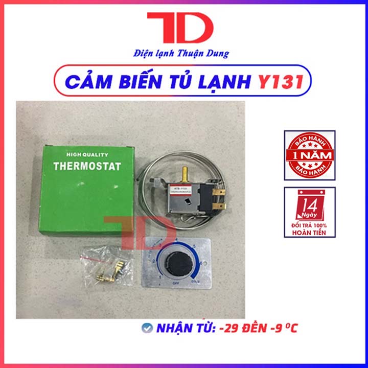 Cảm biến nhiệt độ tủ đông, bộ số Thermostat 131 tủ lạnh - Điện Lạnh Thuận Dung