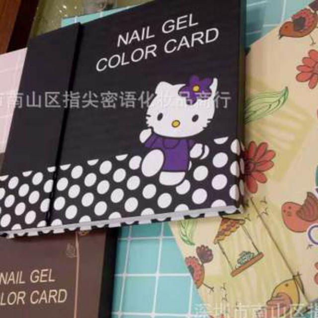 Sổ gài Móng mẫu 80 móng, 120 Móng ,180 móng Làm Nail
