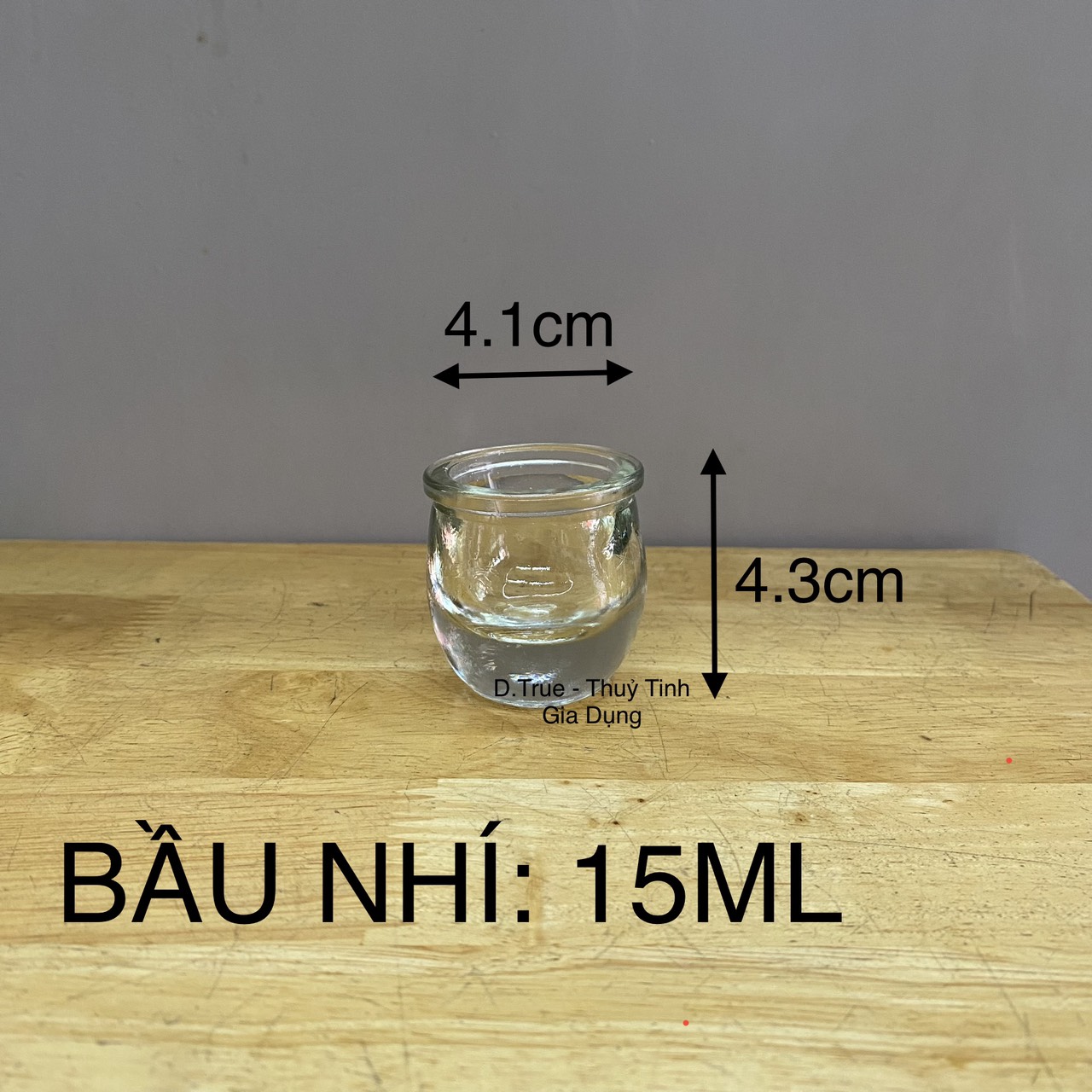 [Ly Đèn Cầy/ Ly Đựng Nến] Hộp 12 Ly Kiểu Loại Nhỏ (5 Kiểu)