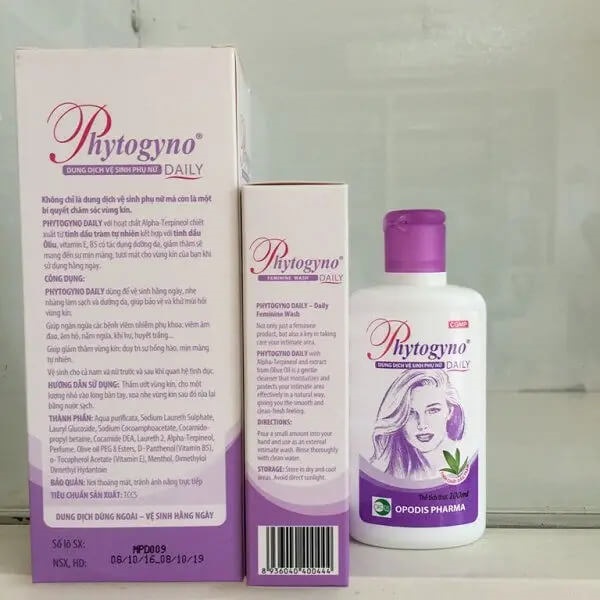 [CHÍNH HÃNG] Dung Dịch Vệ Sinh Phụ Nữ Phytogyno Opodis Pharma (C/100ml) JLT