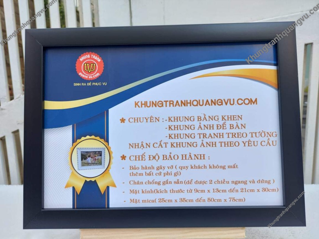 (mặt kính)khung ảnh treo tường(20*25 )cm.(20*30)cm. (30*40)cm