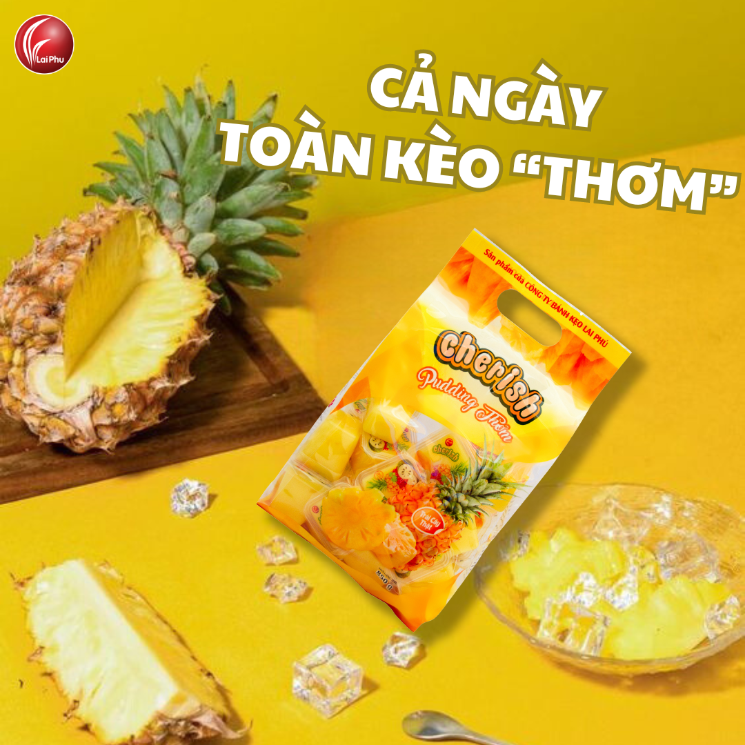 Thạch Pudding Cherish Vị Thơm 850.5 G