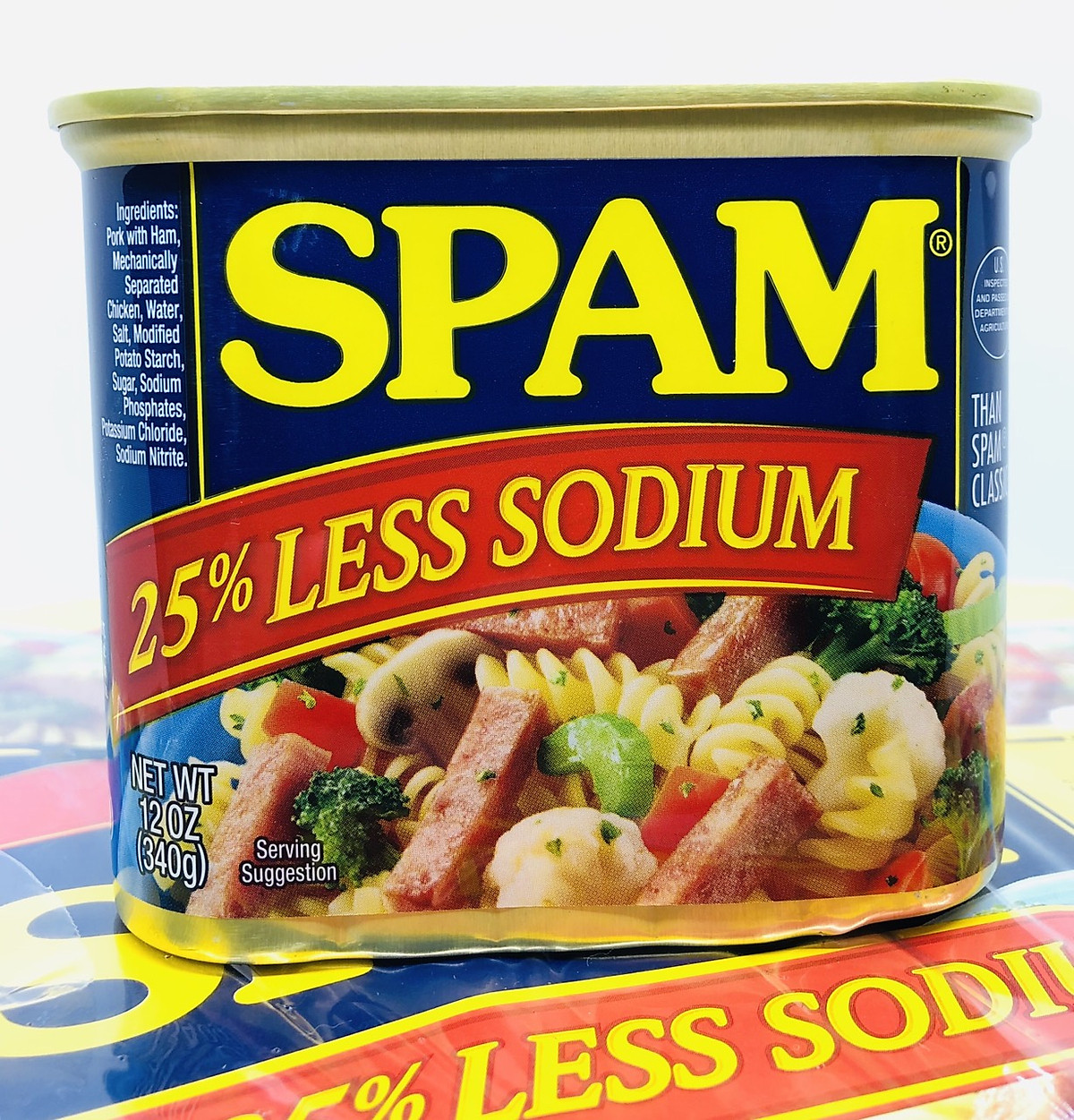 Thịt Hộp Spam Mỹ  [thường và ít mặn] ( 340g )