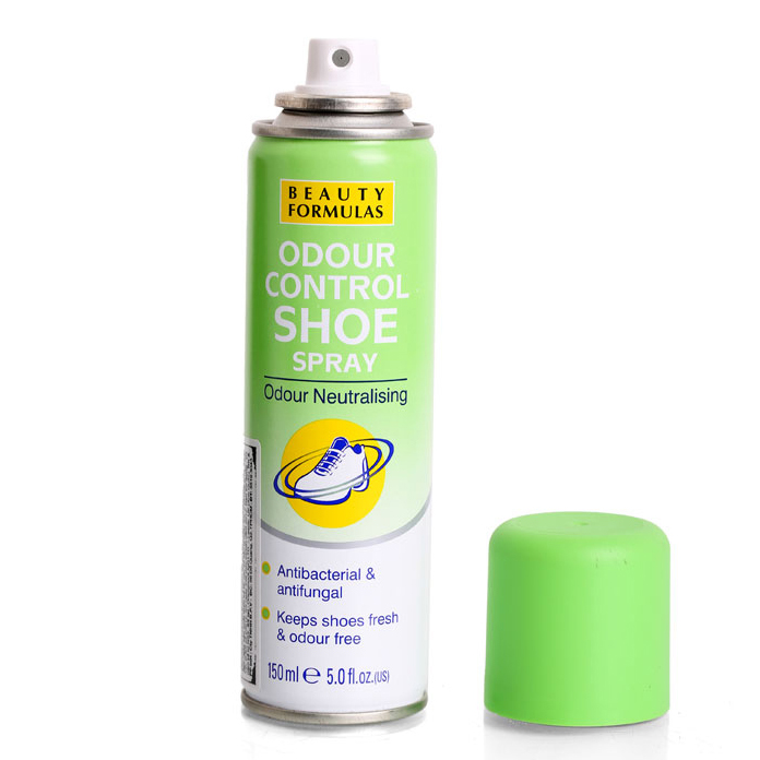 Xịt khử mùi giày Beauty Formulas Odour Control Shoe 150ml