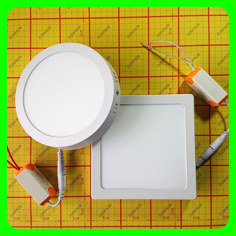 Đèn led ốp trần ĐÈN ỐP TRẦN NỔI 12w 18w 24w TRÒN VUÔNG ///