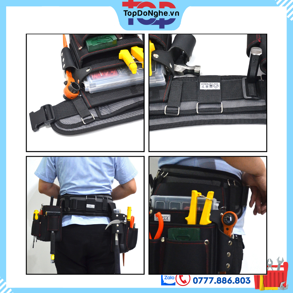Dây đai đeo túi đồ nghề điện thương hiệu RTX