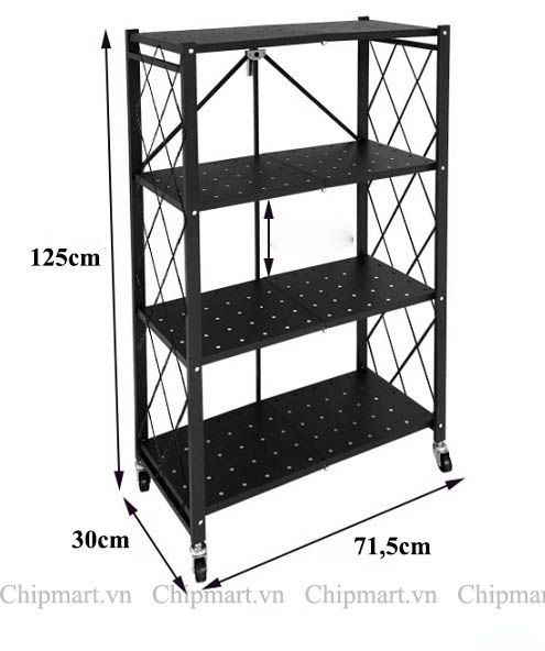 Kệ Sắt ĐA NĂNG 4 TẦNG Nhà Bếp