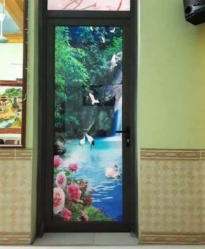 Cửa Nhôm Xingfa hệ 55 vát cạnh