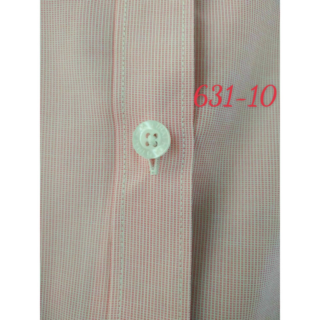 Áo sơ mi Thái Hòa caro nhuyễn màu hồng 631-10