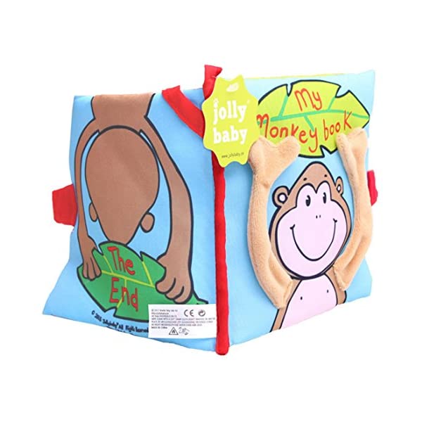 [HCM]SÁCH VẢI 3D - MY MONKEY BOOK