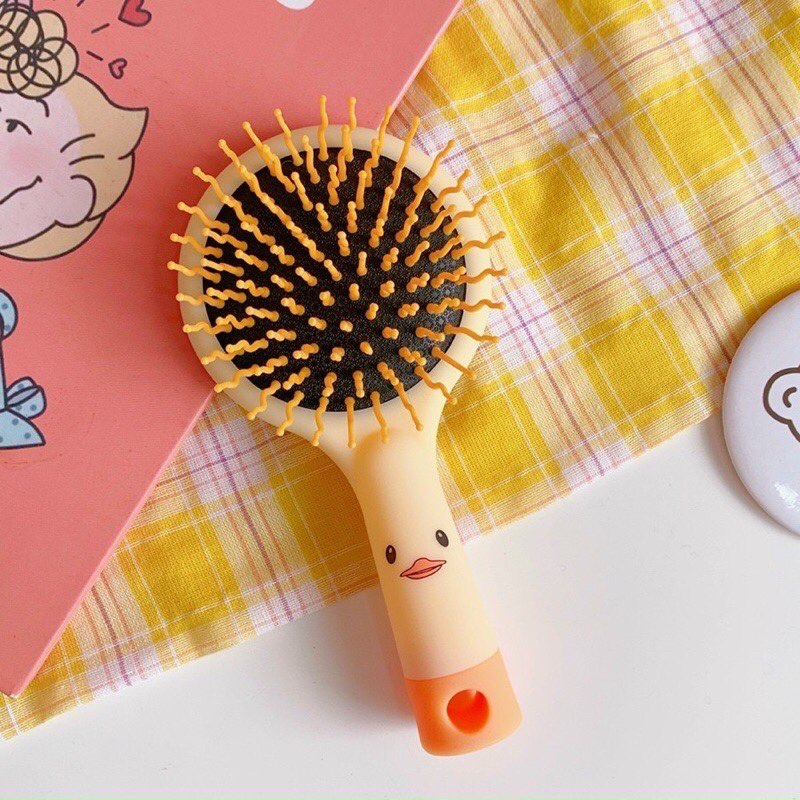 Lược chải tóc kèm gương Lược gỡ rối tóc massage