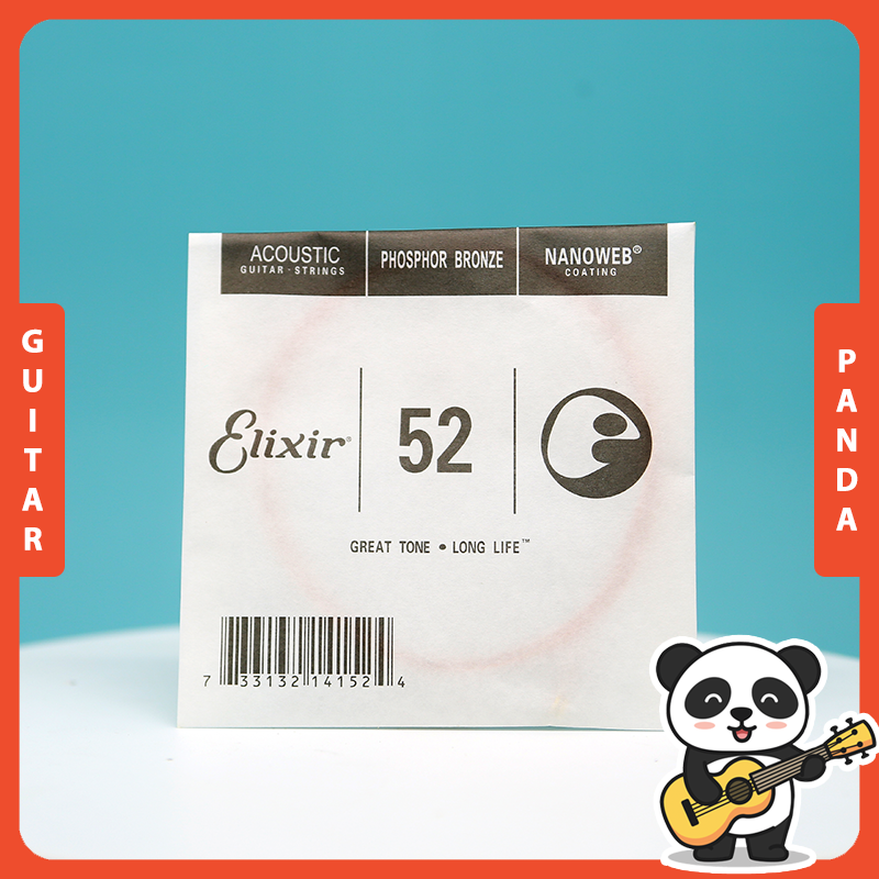 Bộ Dây Đàn Guitar Acoustic Elixir 16027 Cao Cấp Guitar Panda