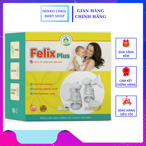 MÁY HÚT SỮA ĐIỆN ĐÔI FELIX PLUS CHÍNH HÃNG