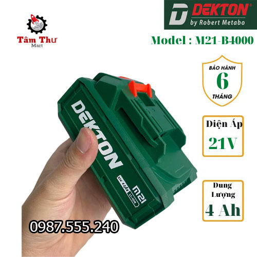 Đế sạc- Pin DEKTON M21 chân pin phổ thông
