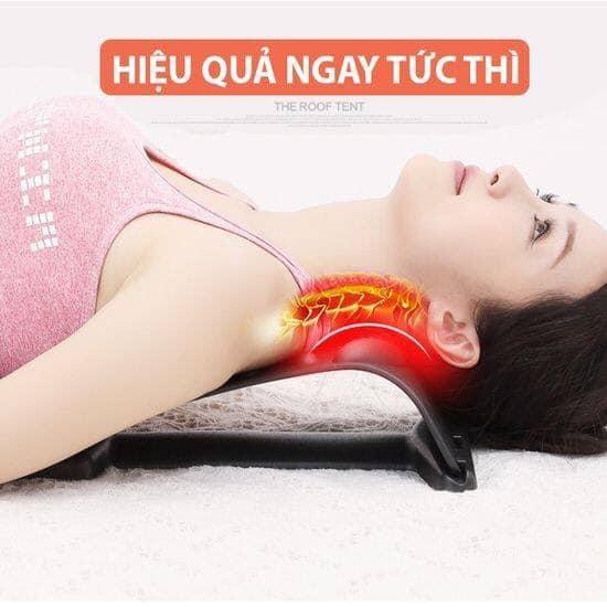 Khung nắn cột sống và massage lưng , dung cu ho tro tap lung va dot song co