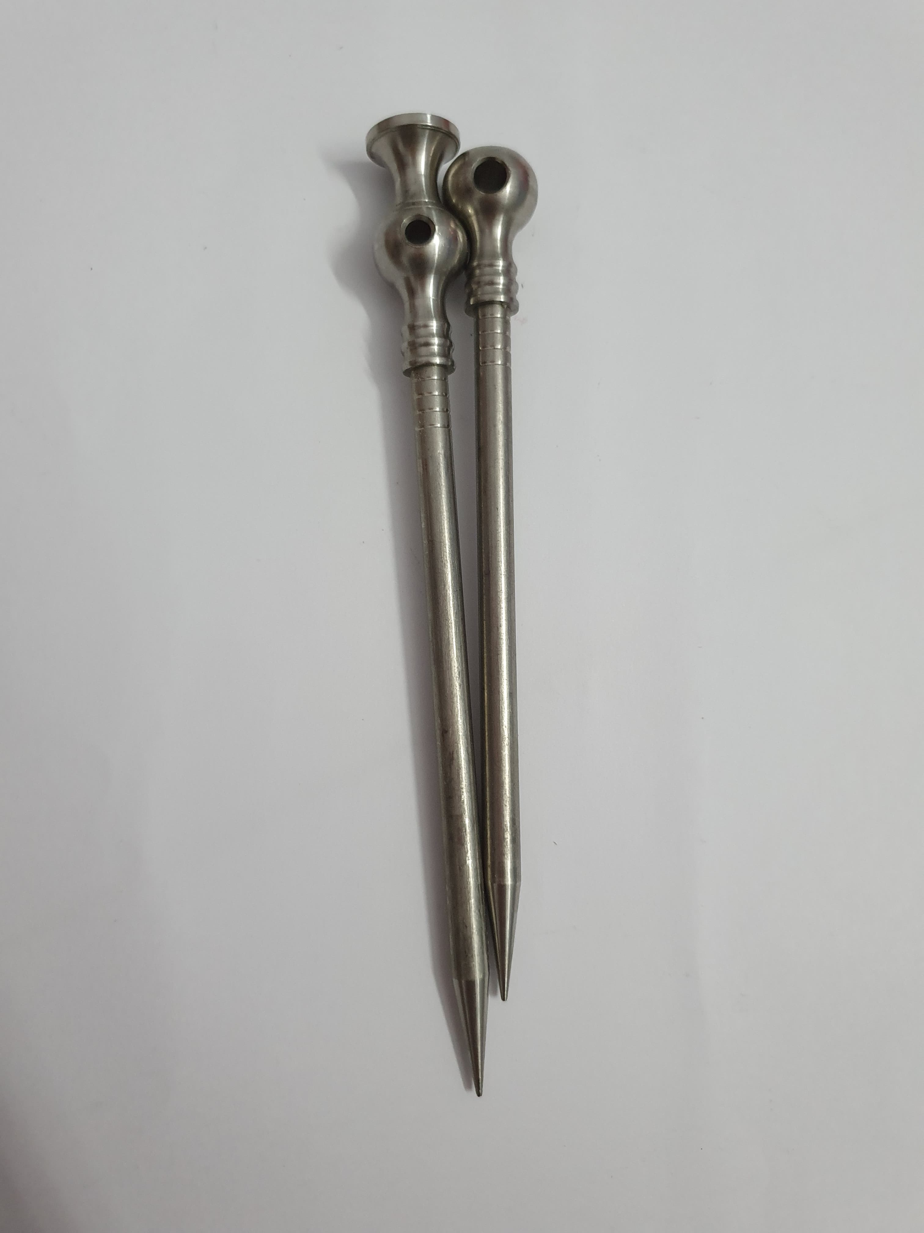CẶP CỌC MỒI TRẦN CU GÁY INOX
