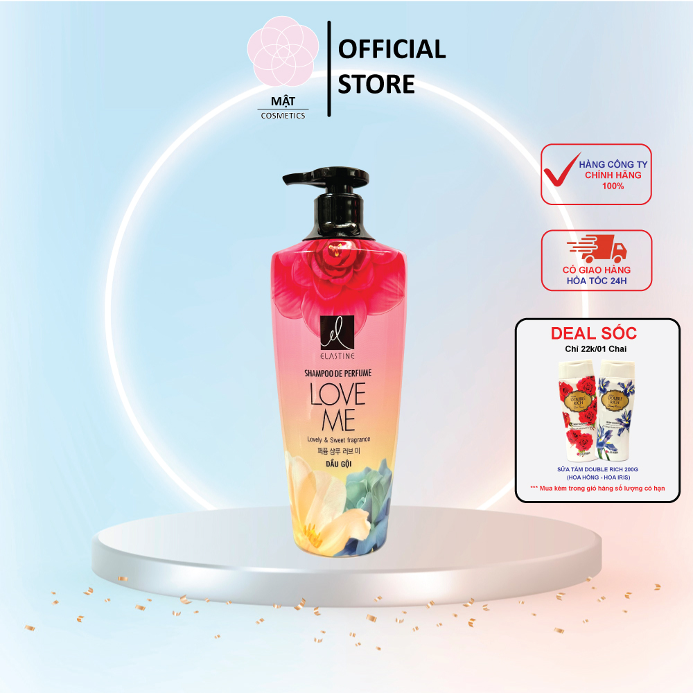 Dầu gội nước hoa Elastine Love Me 600ml