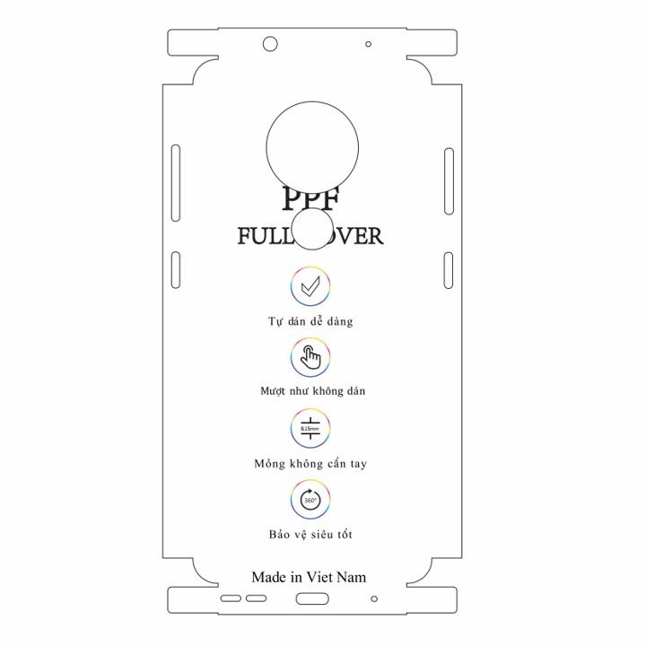 [HCM]Dán dẻo PPF Nokia 7.2 mặt sau và viền