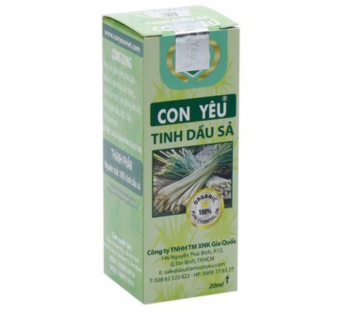 Tinh dầu sả, cam sả