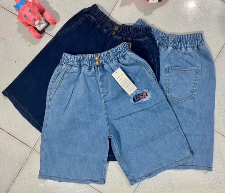 Quần jeans ngố lửng lưng thun co giãn mềm mịn có size 40-60kg - Shop quần áo giá rẻ