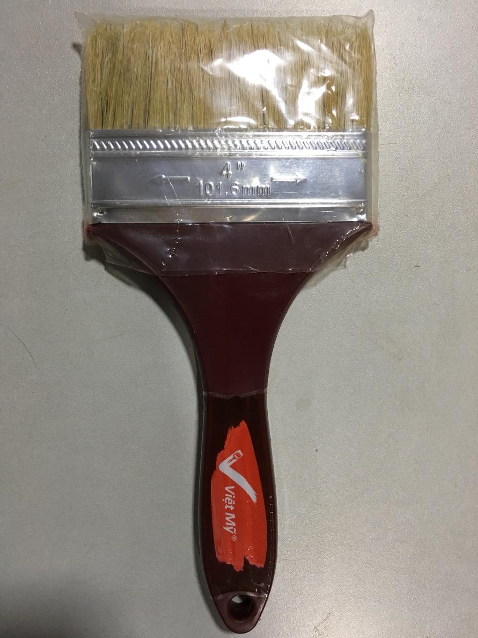 Cọ Việt Mỹ cán nâu 4" (101.6mm)