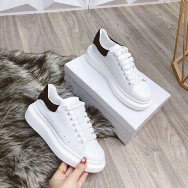 Giày MCQQ nam gót đen mới