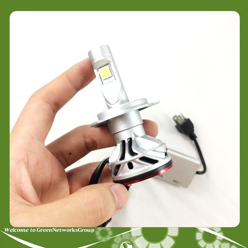 Đèn pha Led chân H4 Cree XHP70 L8 siêu sáng Greennetworks
