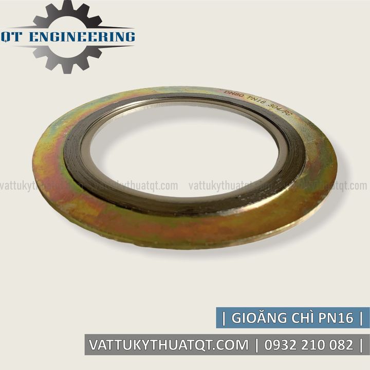 Gioăng/Ron Chì 3 Vành Lắp Mặt Bích Chuẩn PN10/16 | VATTUKYTHUATQT.COM