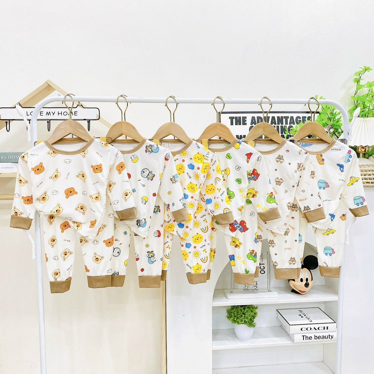 (Có chọn mẫu) Bộ thun tăm lạnh 6-16kg