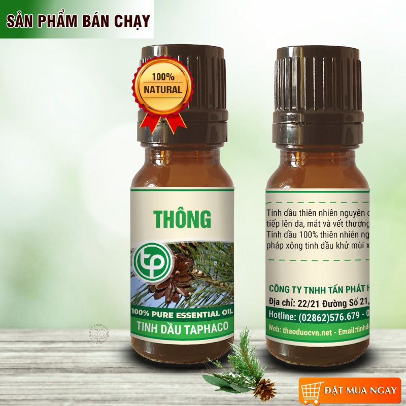 [HOT] Tinh Dầu Thông Nguyên Chất 20ml - Tấn Phát