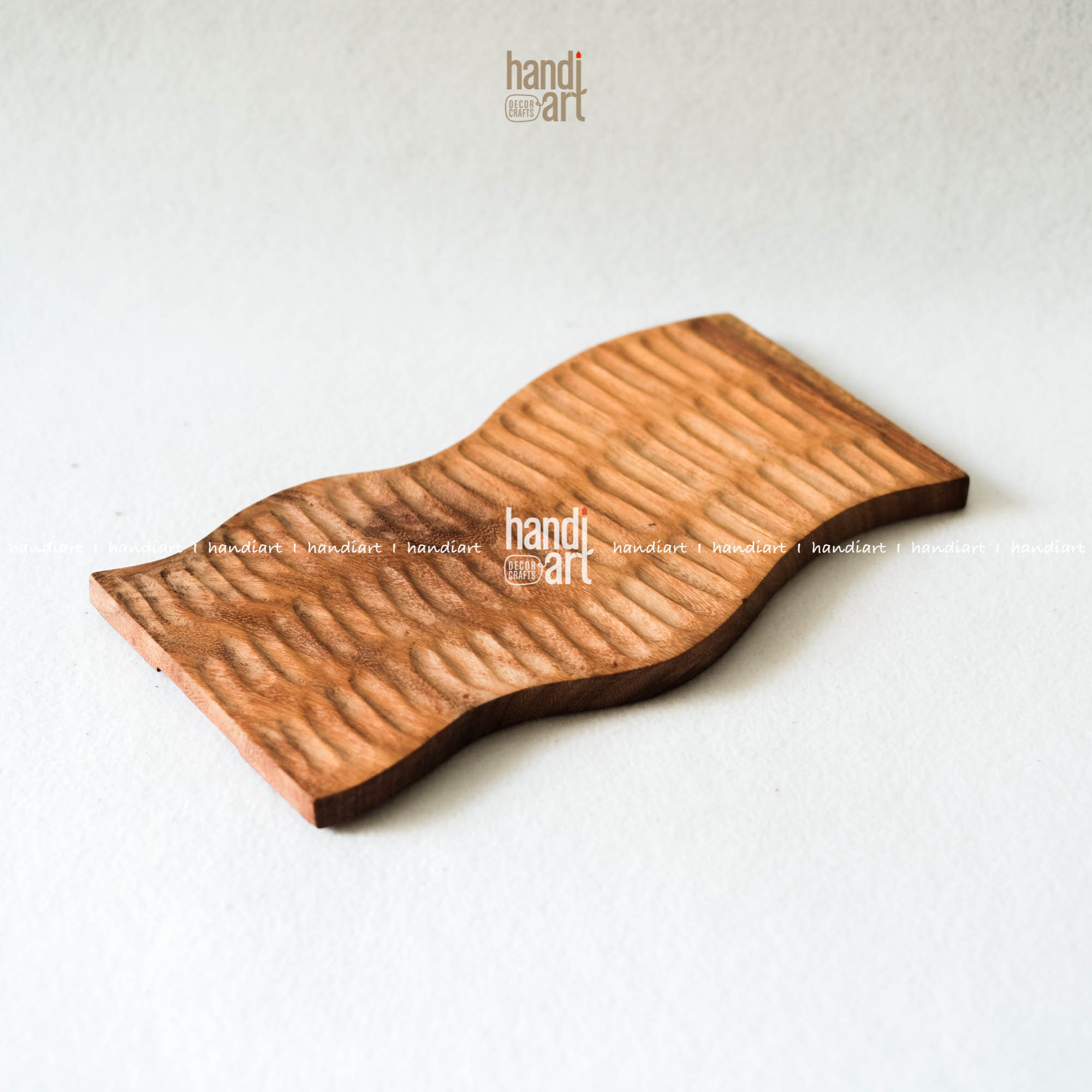 Khay thớt gỗ đỏ trang trí, decor food