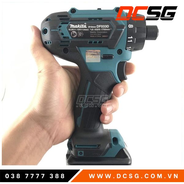 Máy bắn vít dùng pin MAKITA 12v DF033dz (Thân Máy Chưa Pin Sạc)