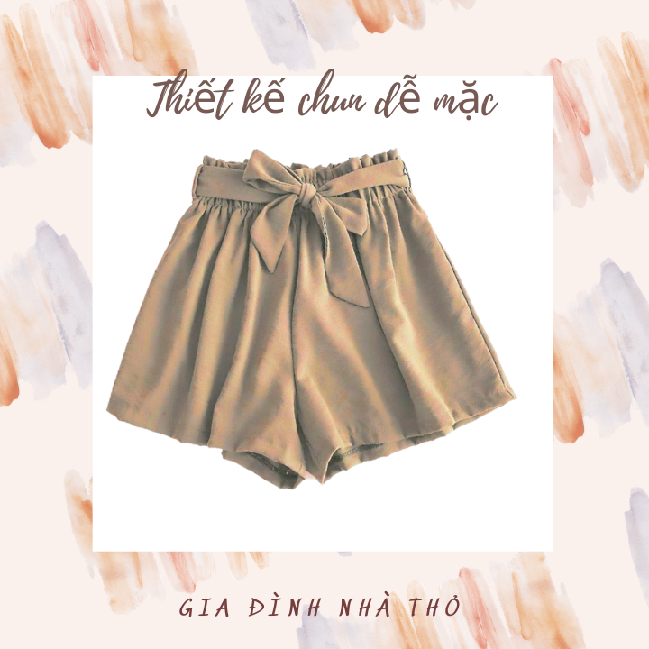 30-52kg Quần đùi đũi cho nữ, bé gái size đại