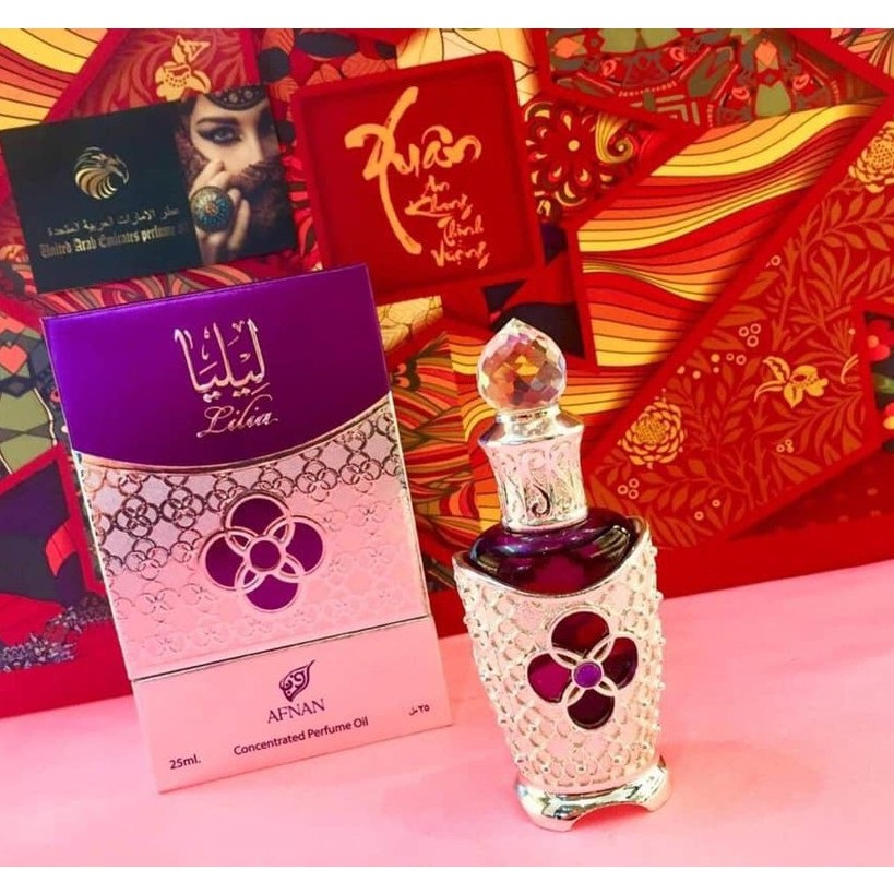 Tinh dầu nước hoa Dubai Lilia siêu thơm - siêu hot!!!