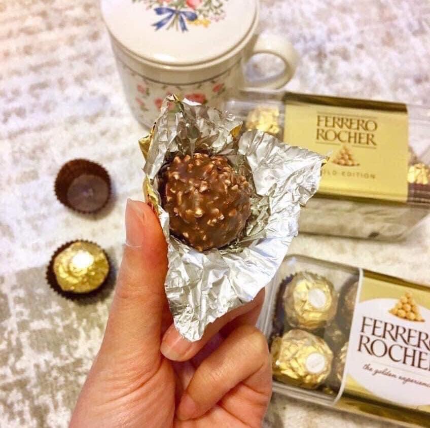 Viên Socola hạt dẻ FERRERO ROCHER ĐỨC