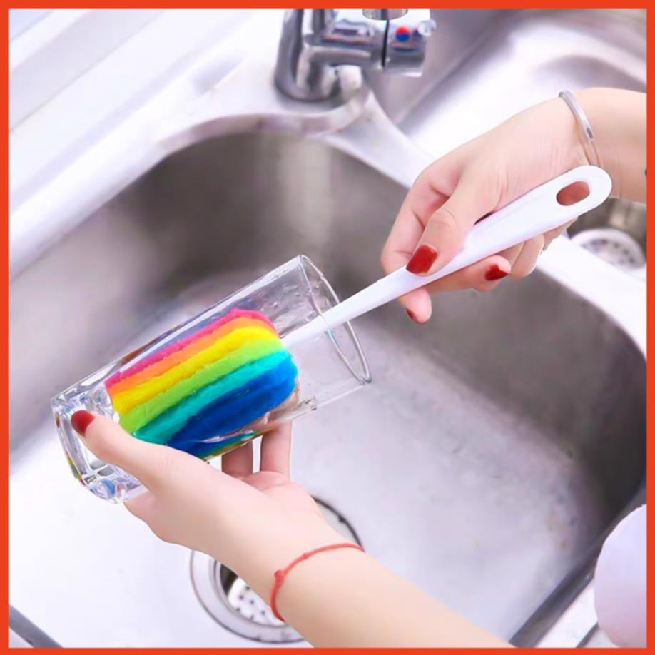 [HCM]Dụng cụ cọ cốc chén chai