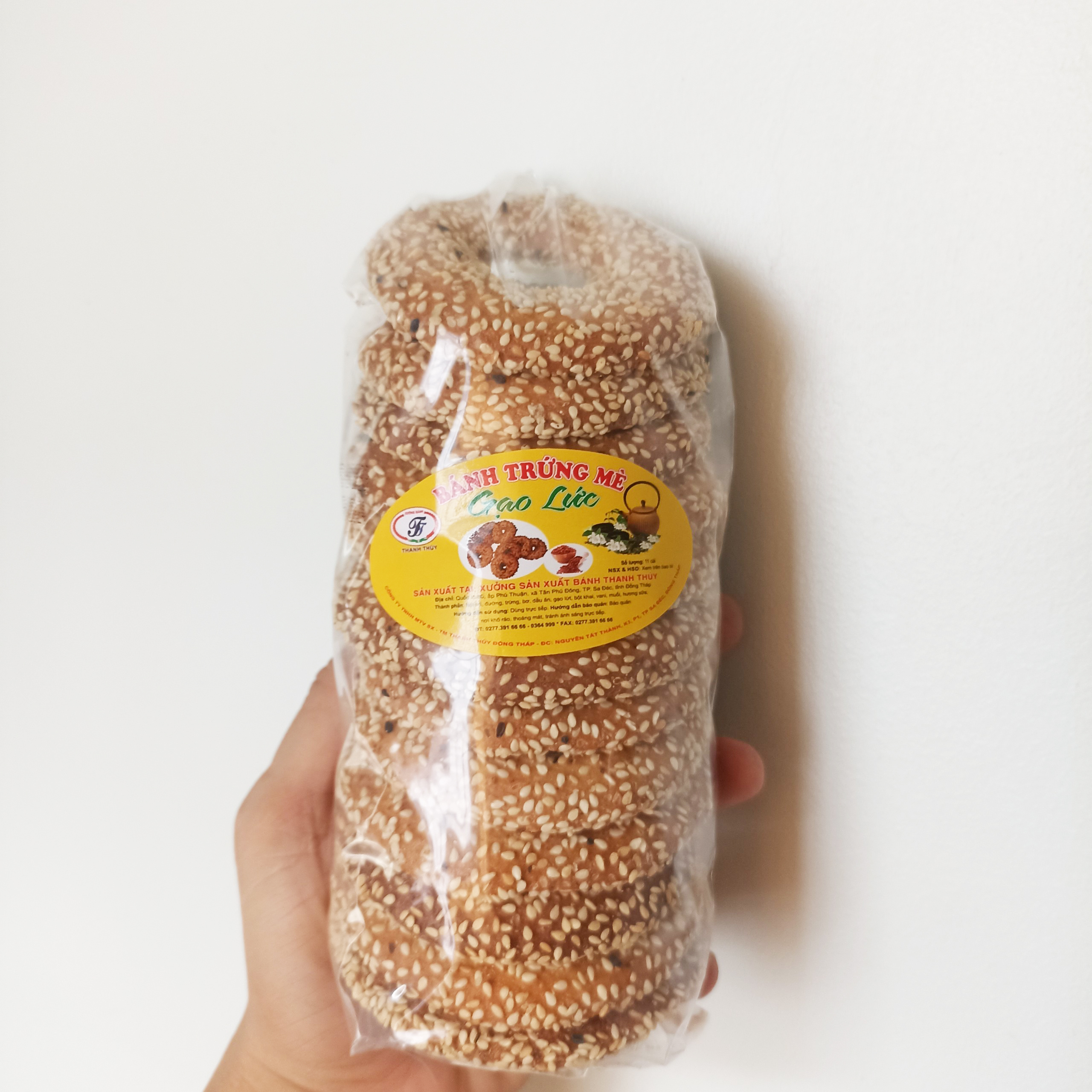 Bánh Mè Trứng Gạo Lứt 12 Cái