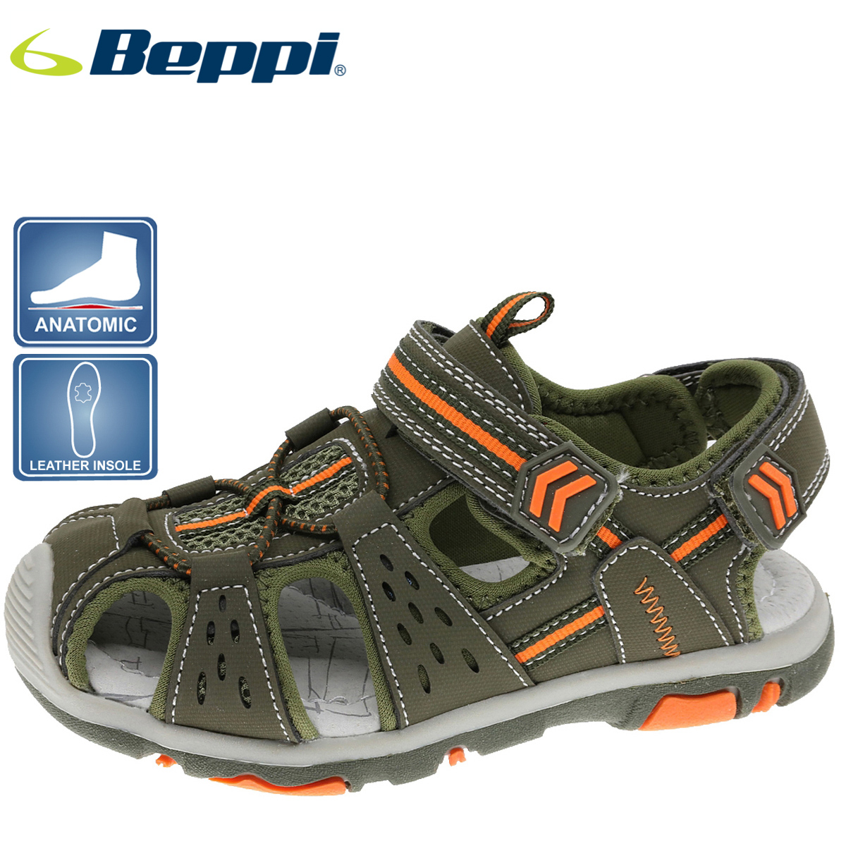 Dép Sandal Bít Mũi Bé Trai BEPPI SDC218329