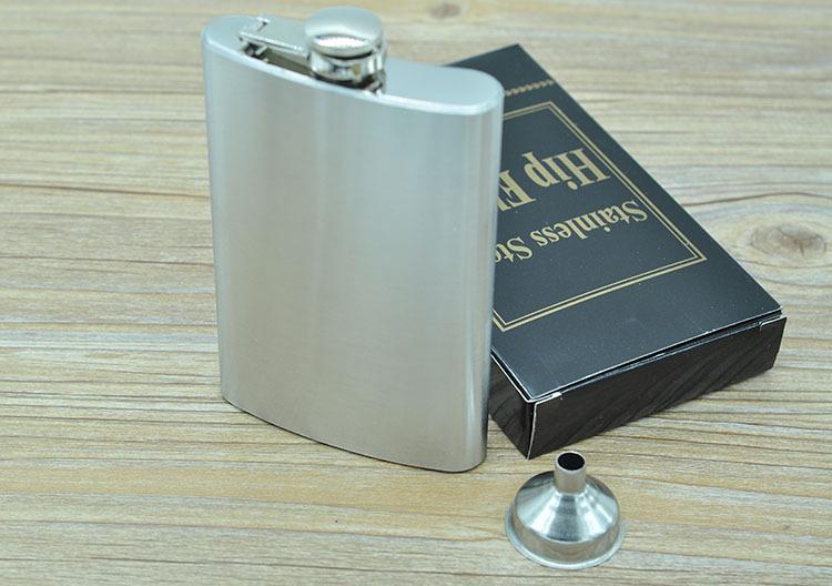 Bình đựng rượu hình chử nhật có phễu inox
